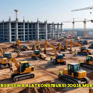 Panduan Memilih Penyedia Sewa Alat Konstruksi di Jogja